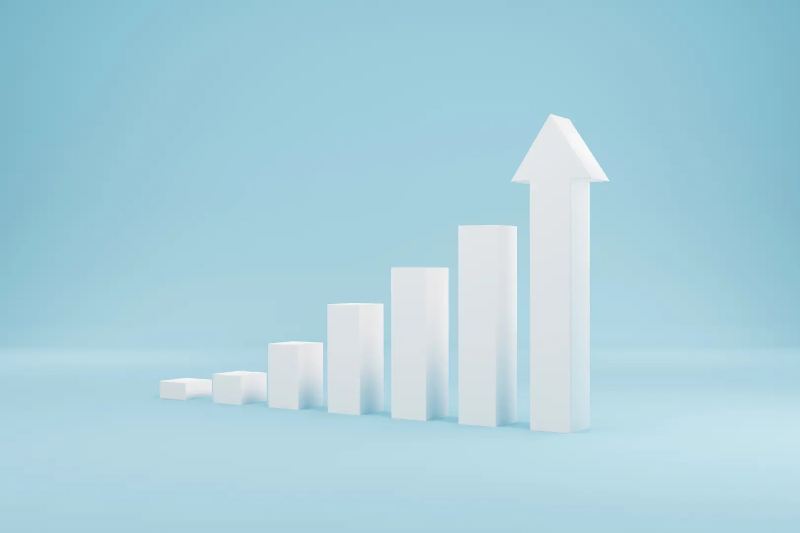 A diagram positive trending. Showing the announced Custellence funding.