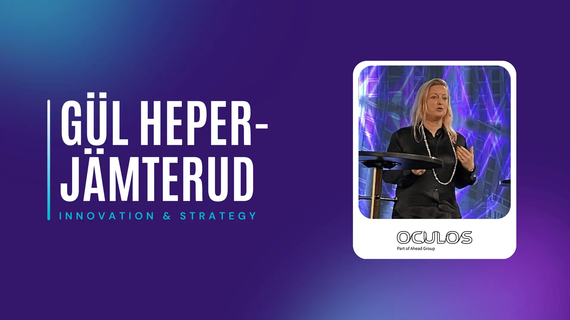 Cover to Custellence CX Minutes with Gül Heper-Jämterud from Oculos.